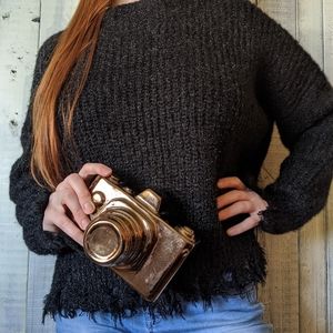 Hive and Honey black sweater